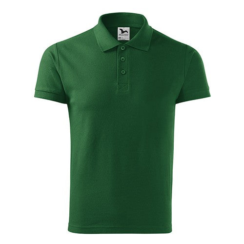 Polo_classique_Homme_vert_bouteille_Devant_MF215_CYBER26.jpg