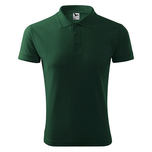 Polo_classique_Homme_vert_fonce_Devant_MF203_CYBER26.jpg