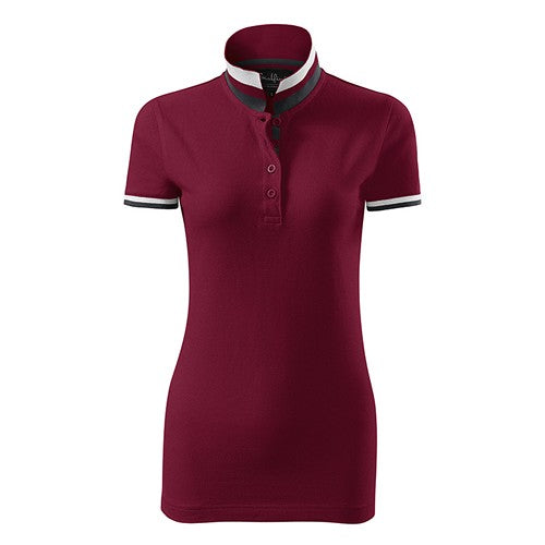 Polo_fashion_Femme_grenat_Devant_MF257_CYBER26.jpg