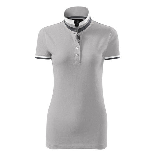 Polo_fashion_Femme_gris_argente_Devant_MF257_CYBER25.jpg