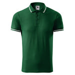 Polo_fashion_Homme_vert_fonce_Devant_MF219_CYBER26.jpg