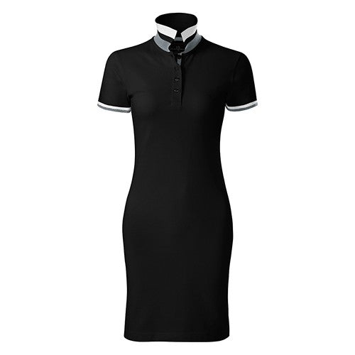 Polo_fashion_Jupe_Femme_noir_Devant_MF271_CYBER26.jpg