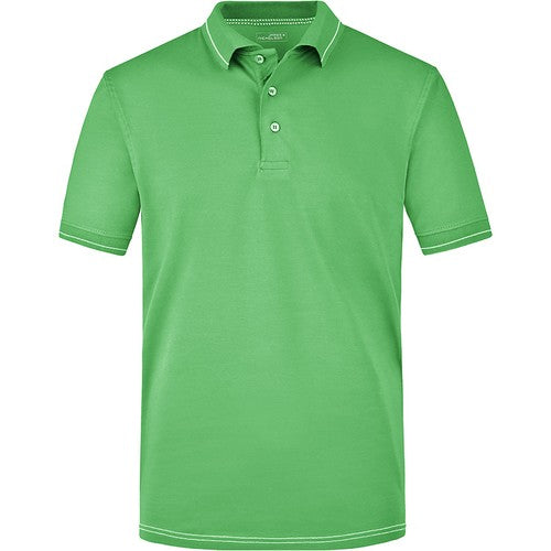 Polo_stretch_Homme_vert_citron_blanc_Devant_JN569_CYBER25.jpg