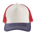 Ecru / French Marine / Rouge vif