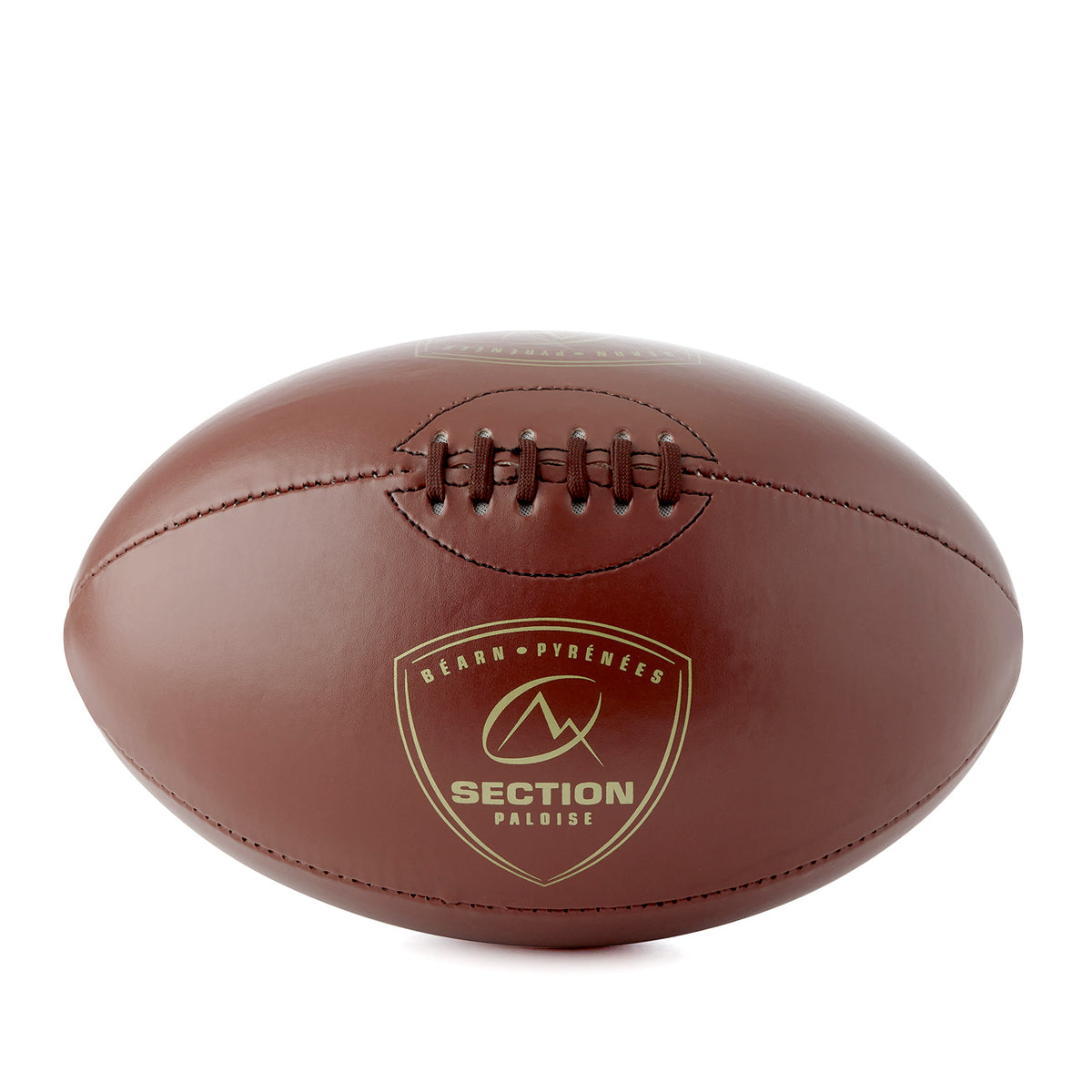 Ballon rugby en simili cuir - Taille 5