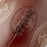 Ballon rugby en simili cuir - Taille 5