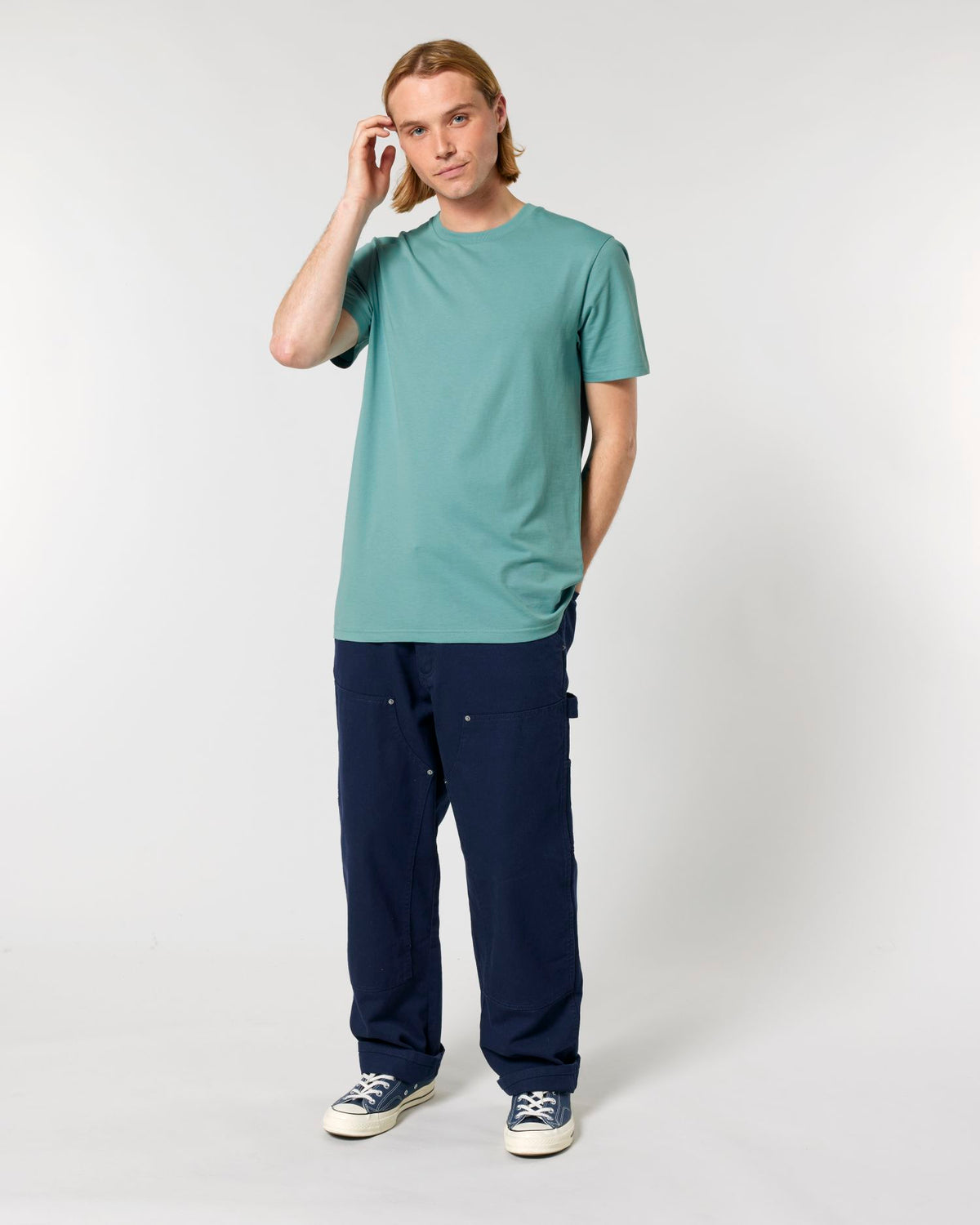 Teal Monstera - C060