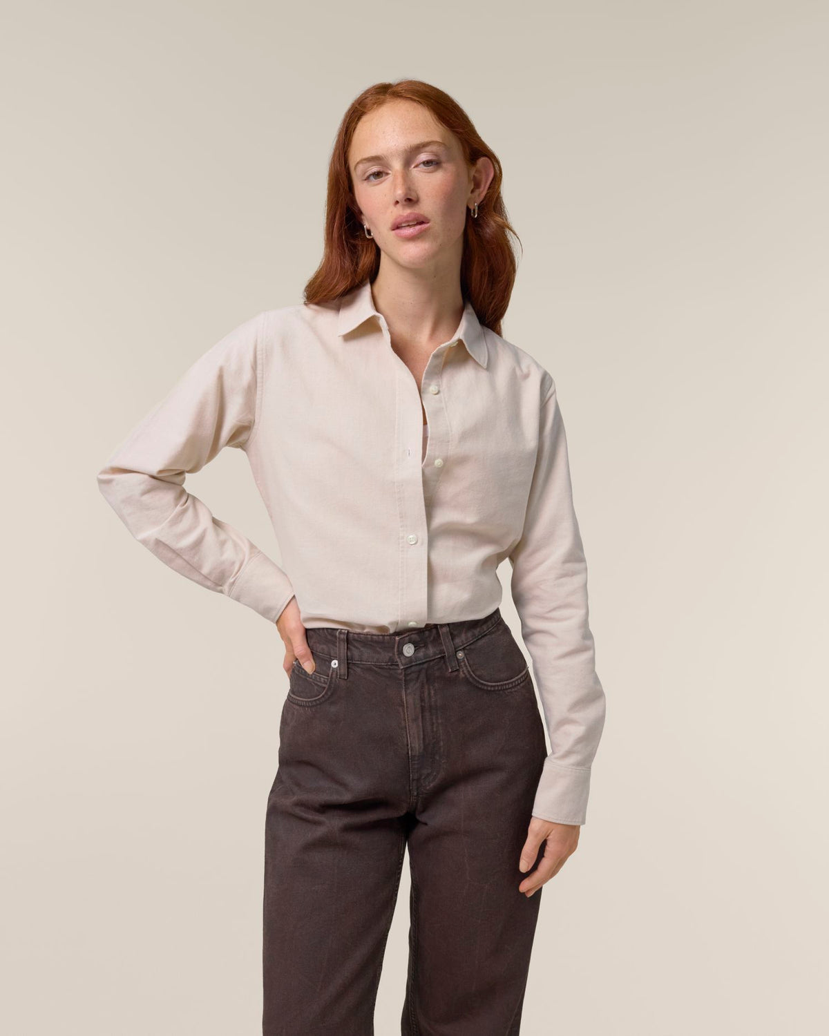 Beige Oxford - C362