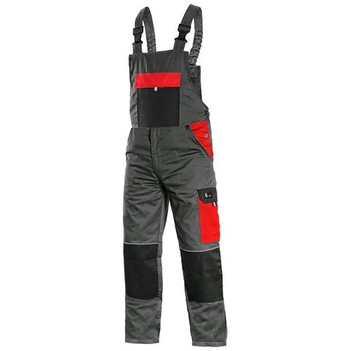 Salopette_Homme_CXS_gris-rouge_Devant_CXS1030-016_CYBER26.jpg