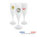 Flûte à Champagne Plastique Réutilisable 14 cl