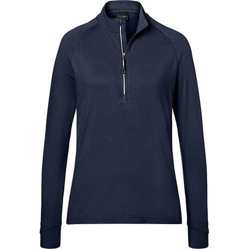 T-shirt_sport_demi-zip_Femme_marine_Devant_JN787_CYBER26.jpg
