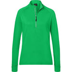 T-shirt_sport_demi-zip_Femme_vert_Devant_JN787_CYBER25.jpg