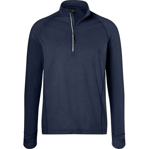 T-shirt_sport_demi-zip_Homme_marine_Devant_JN788_CYBER26.jpg