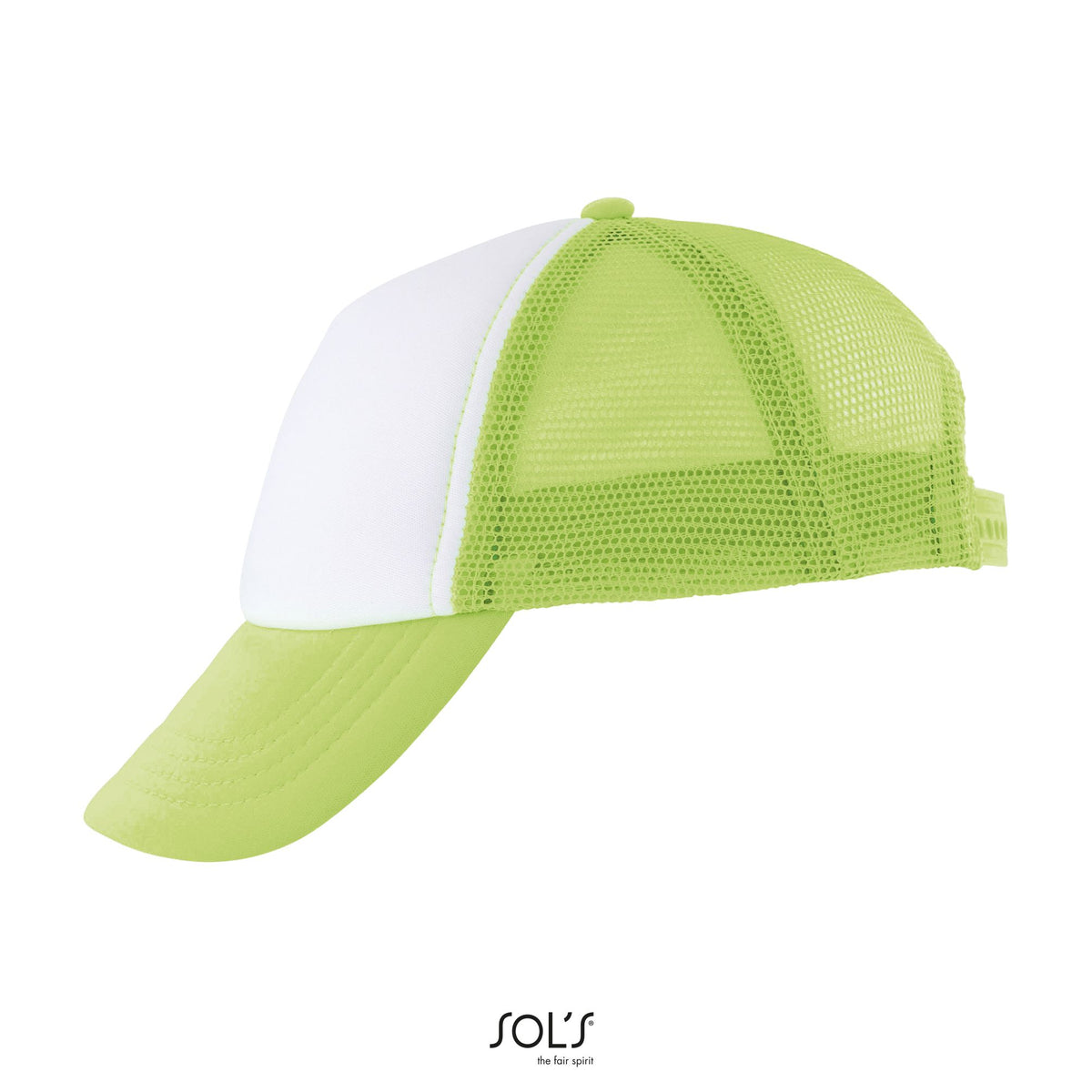 Blanc / Vert fluo