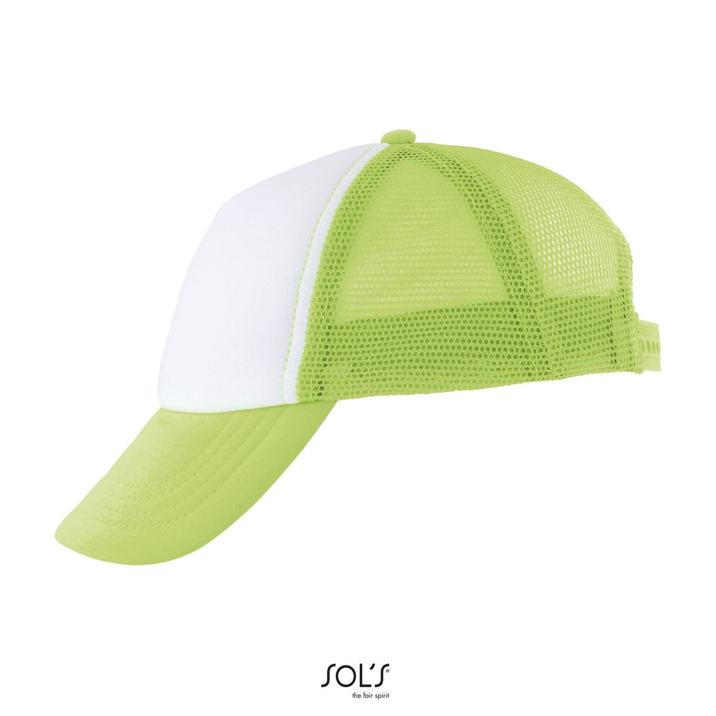 Blanc / Vert fluo