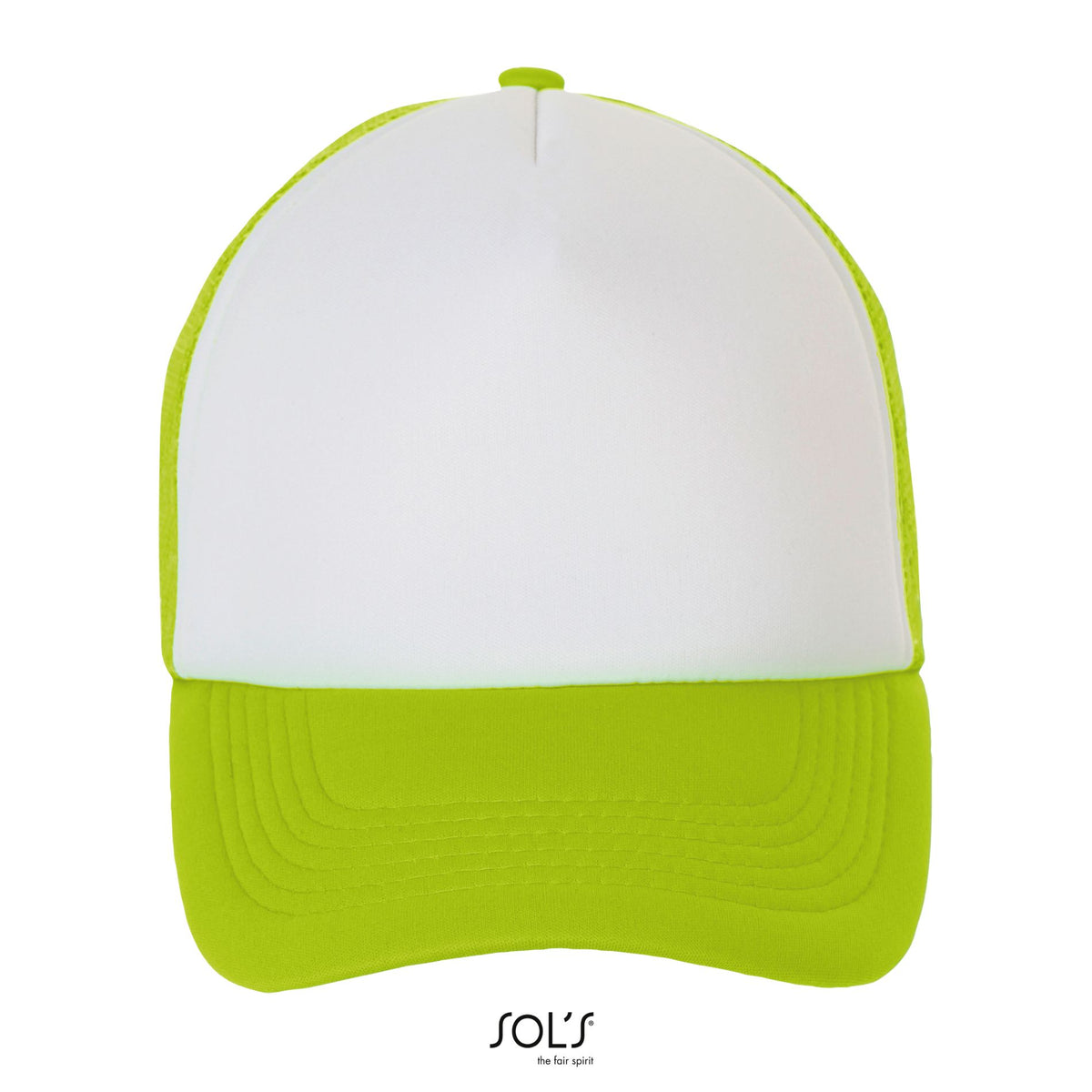 Blanc / Vert fluo