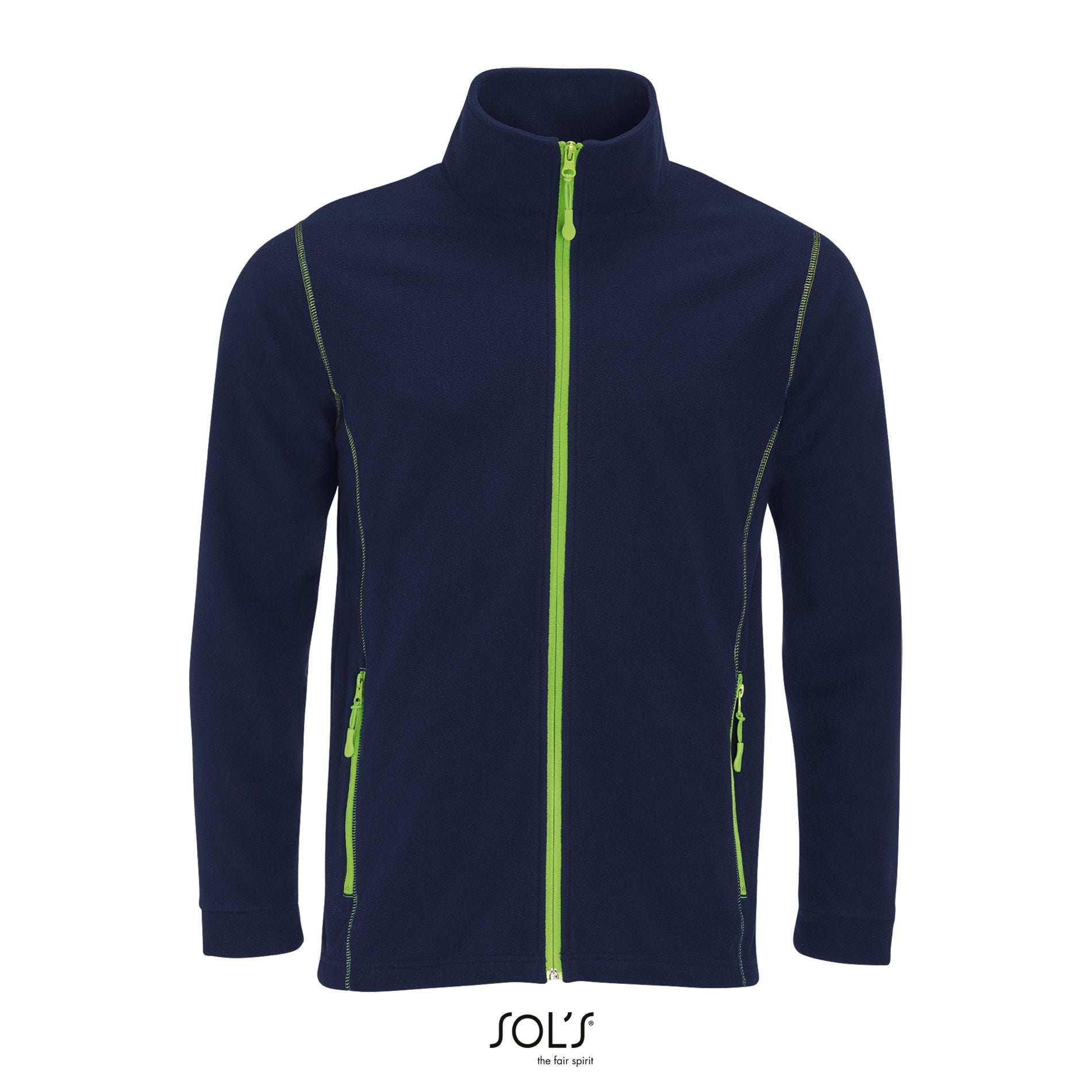 Marine / Vert pomme