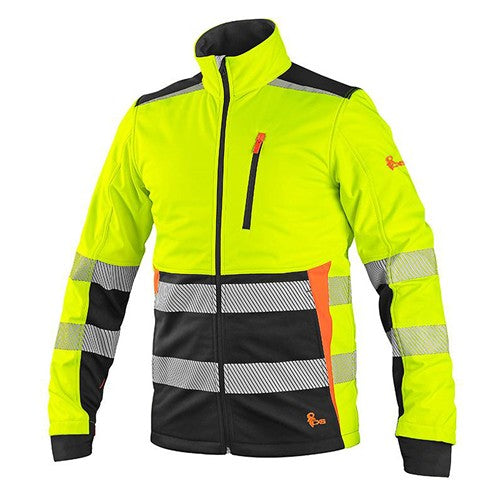 Veste_CXS_jaune_HV_noir_Devant_CXS1117-001_CYBER26.jpg