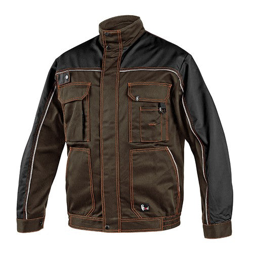 Veste_de_travail_Homme_marron_Devant_CXS1010-003_CYBER26.jpg