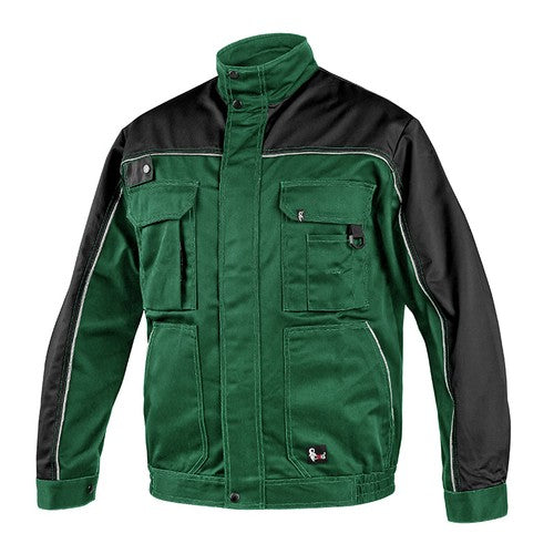 Veste_de_travail_Homme_vert_Devant_CXS1010-003_CYBER25.jpg