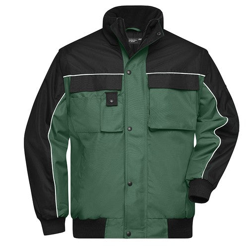 Veste_hiver_Workwear_vert_fonce_noir_Devant_JN810_CYBER25.jpg