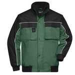 Veste_hiver_Workwear_vert_fonce_noir_Devant_JN810_CYBER25.jpg