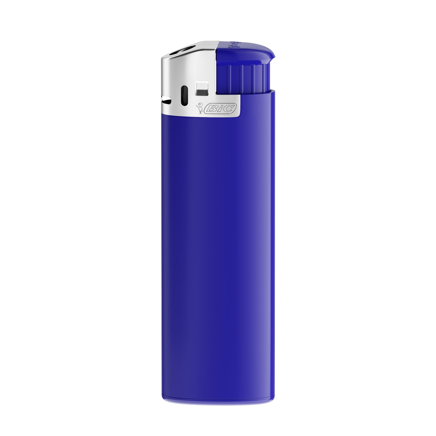 Corps bleu foncé - base - poussoir - capot chrome