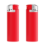 Corps rouge - base rouge - poussoir rouge - capot chrome