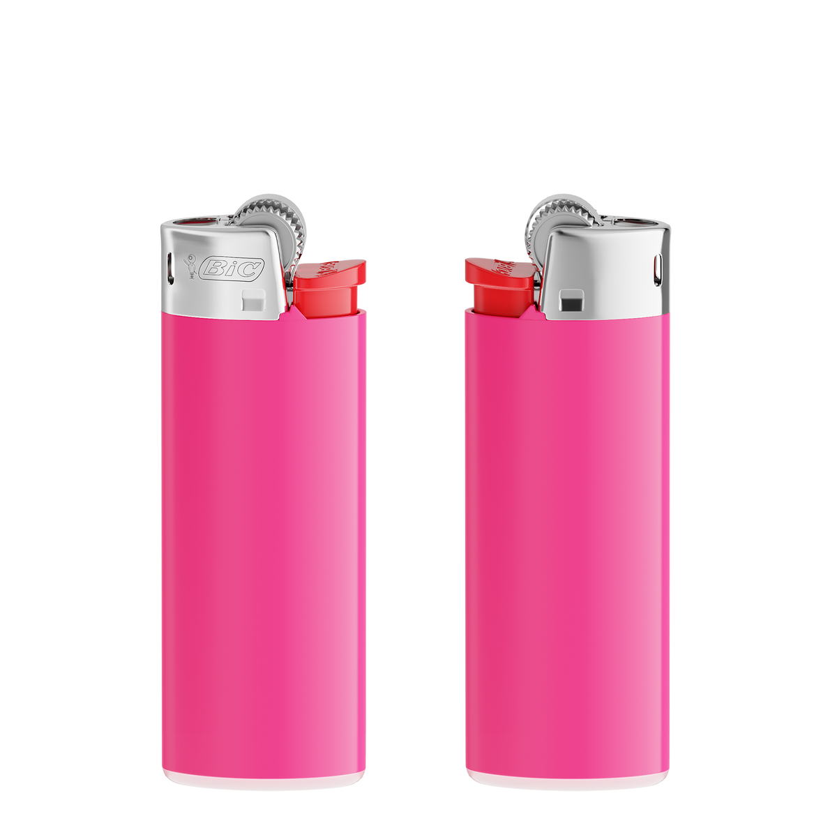 Corps Rouge Rhodamine - Base blanche - poussoir rouge - capot Chrome