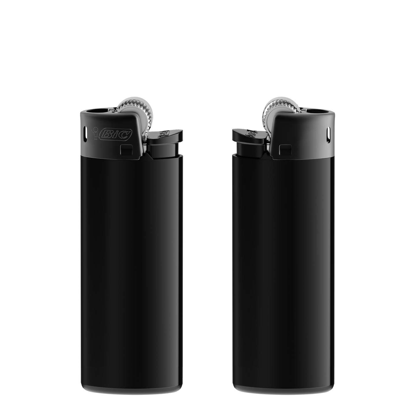Corps noir / base noire / poussoir noir / capot noir