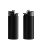 Corps noir / base noire / poussoir noir / capot noir