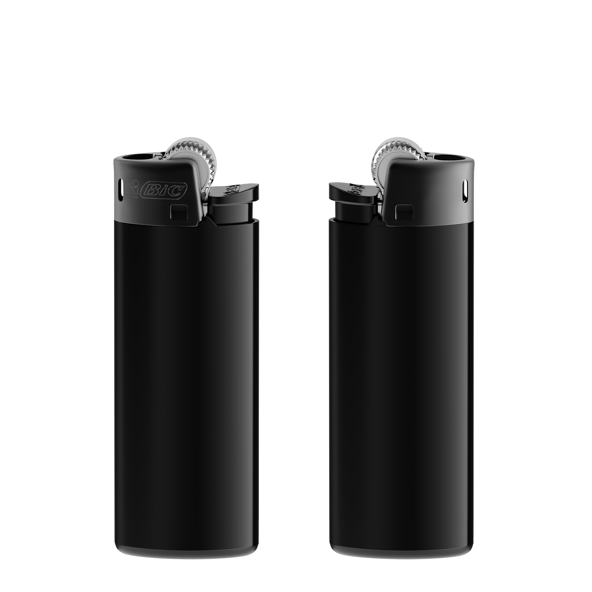 Corps noir / base noire / poussoir noir / capot noir