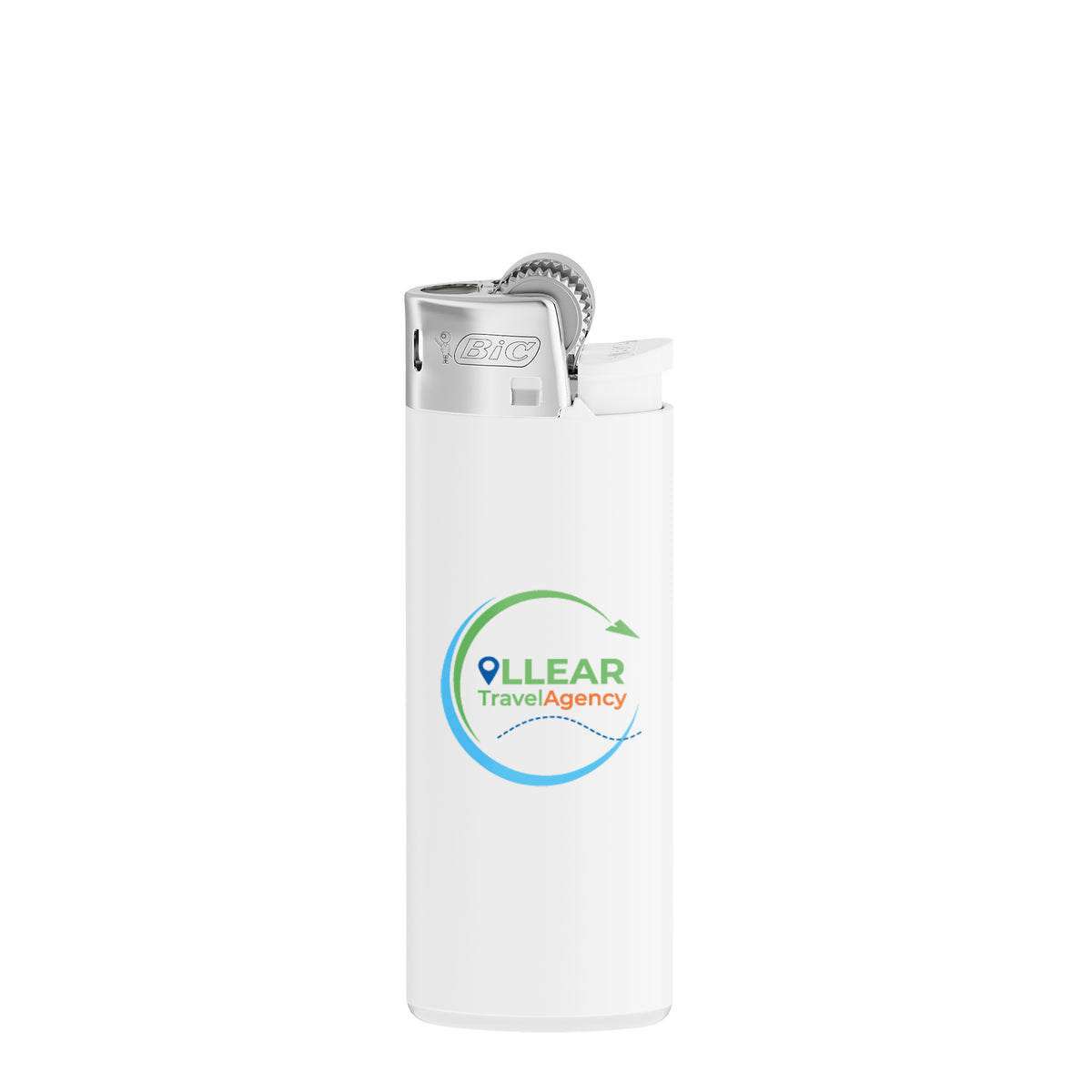 Corps blanc opaque - Base blanche - poussoir blanc - capot chrome