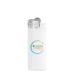 Corps blanc opaque - Base blanche - poussoir blanc - capot chrome