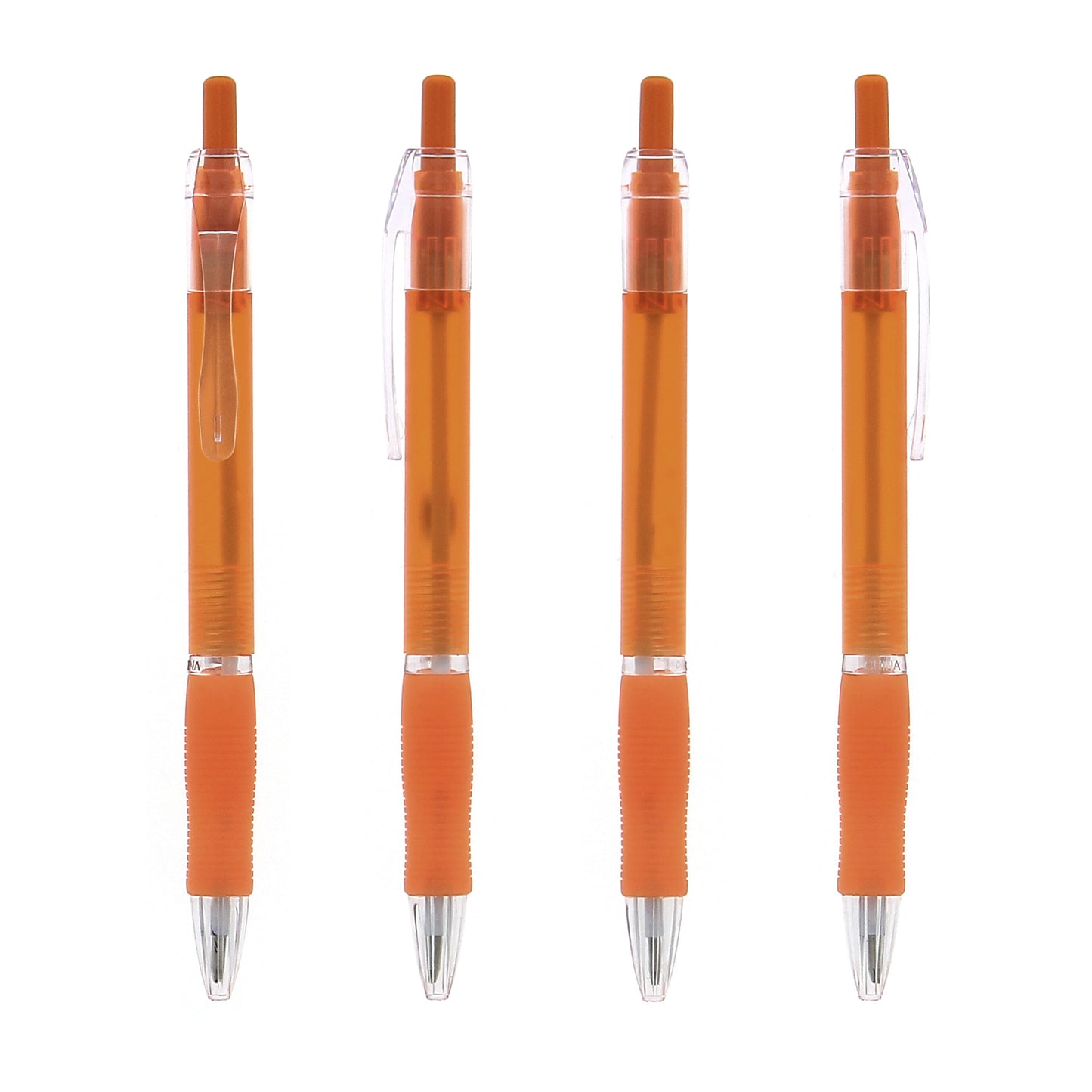 Orange - encre bleue