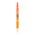 Orange - encre bleue