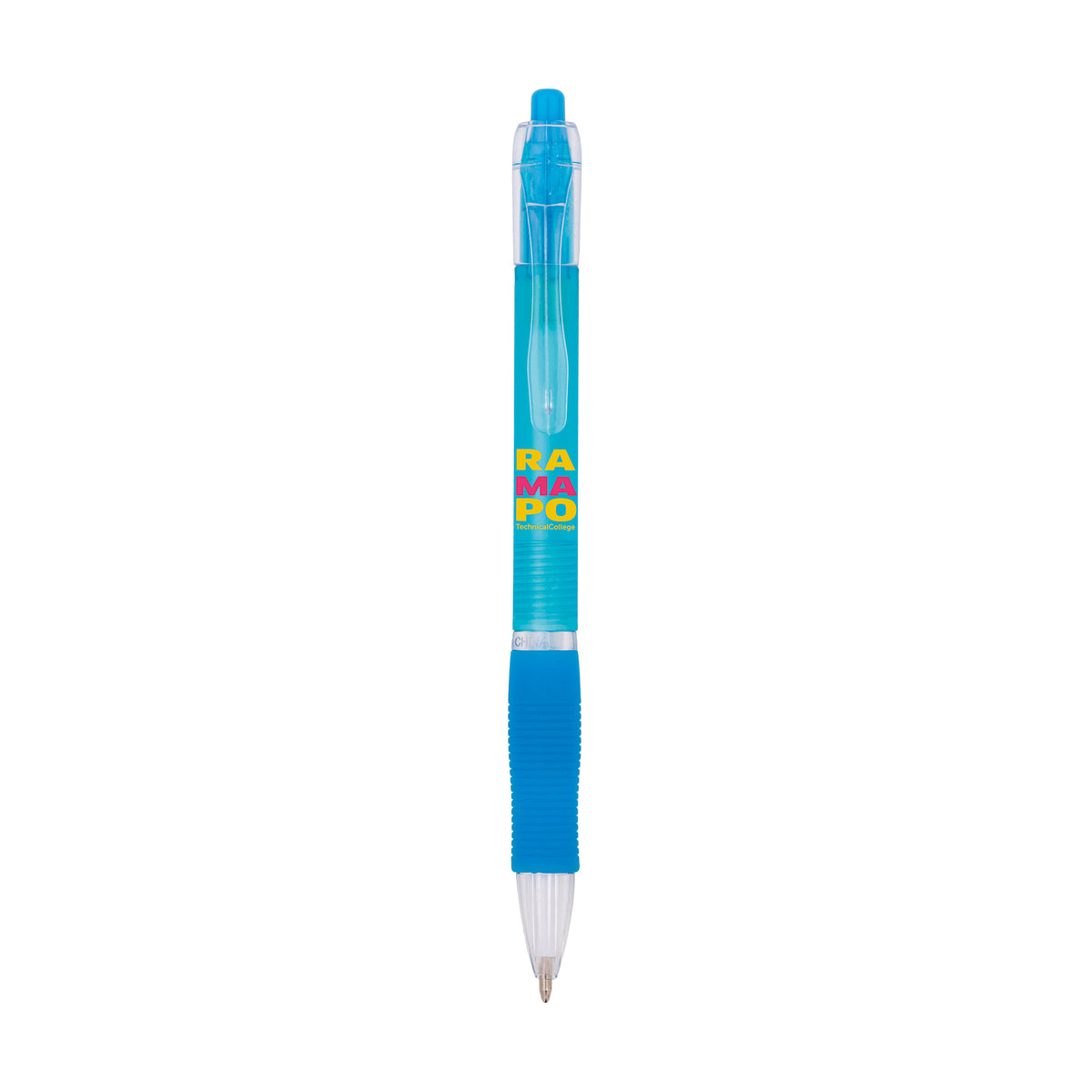 Bleu clair - encre bleue