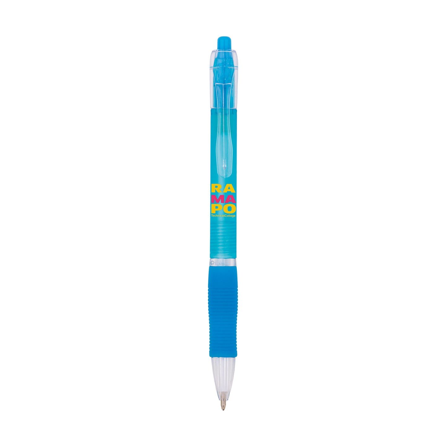 Bleu clair - encre bleue
