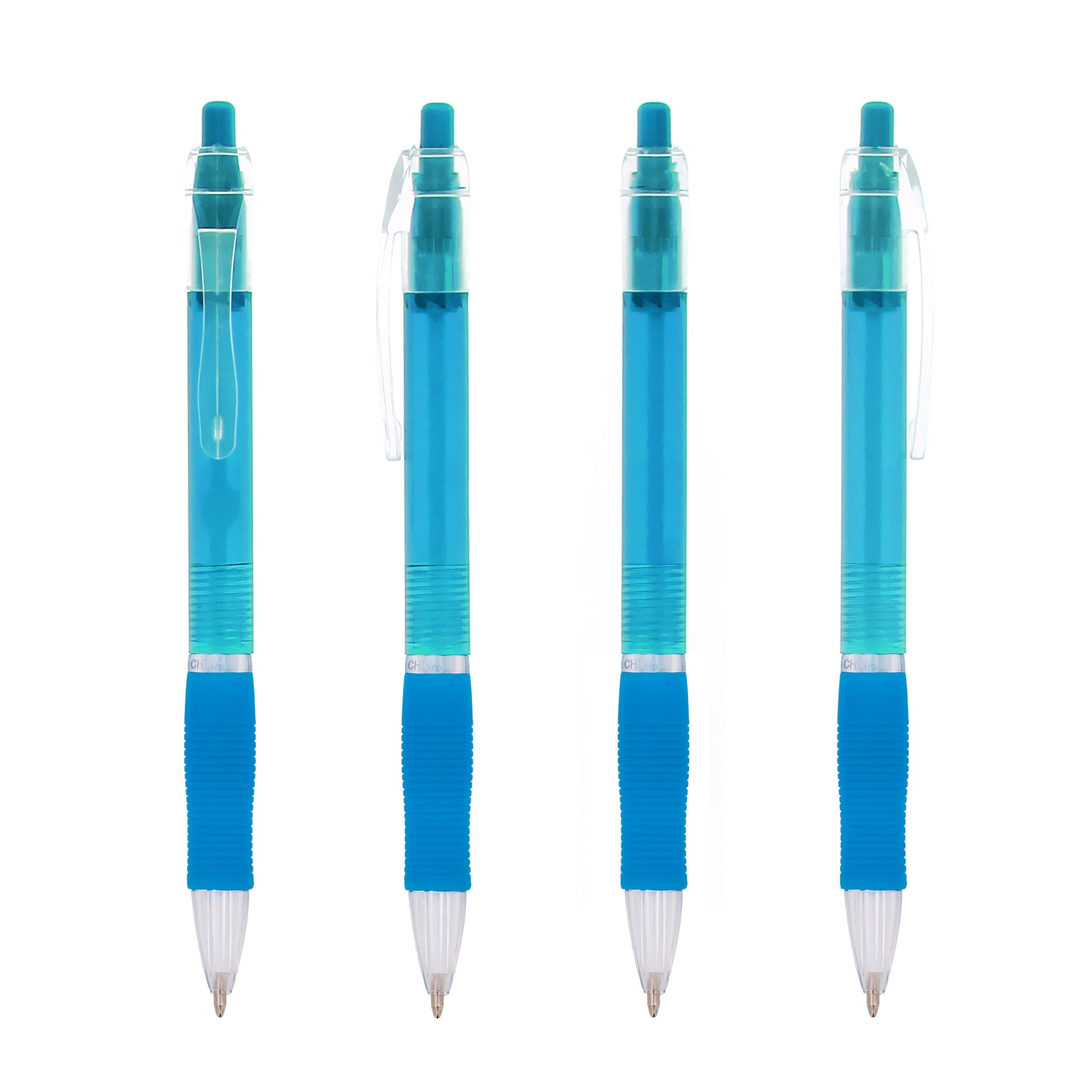 Bleu clair - encre bleue