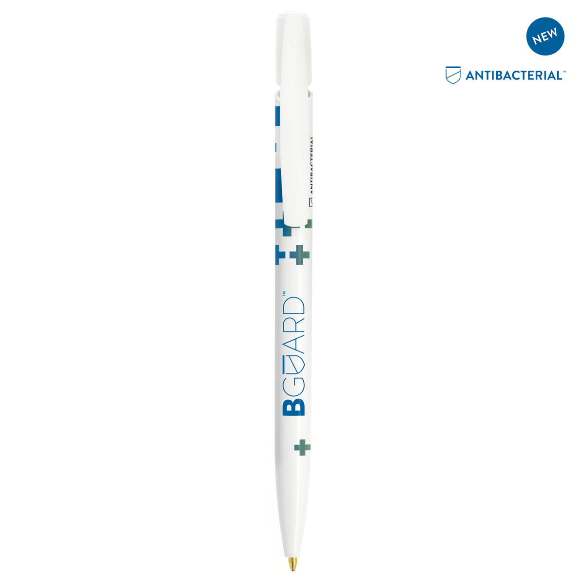 BIC® Media Clic BGUARD™ Antibacterial bille Logo Antibacterial