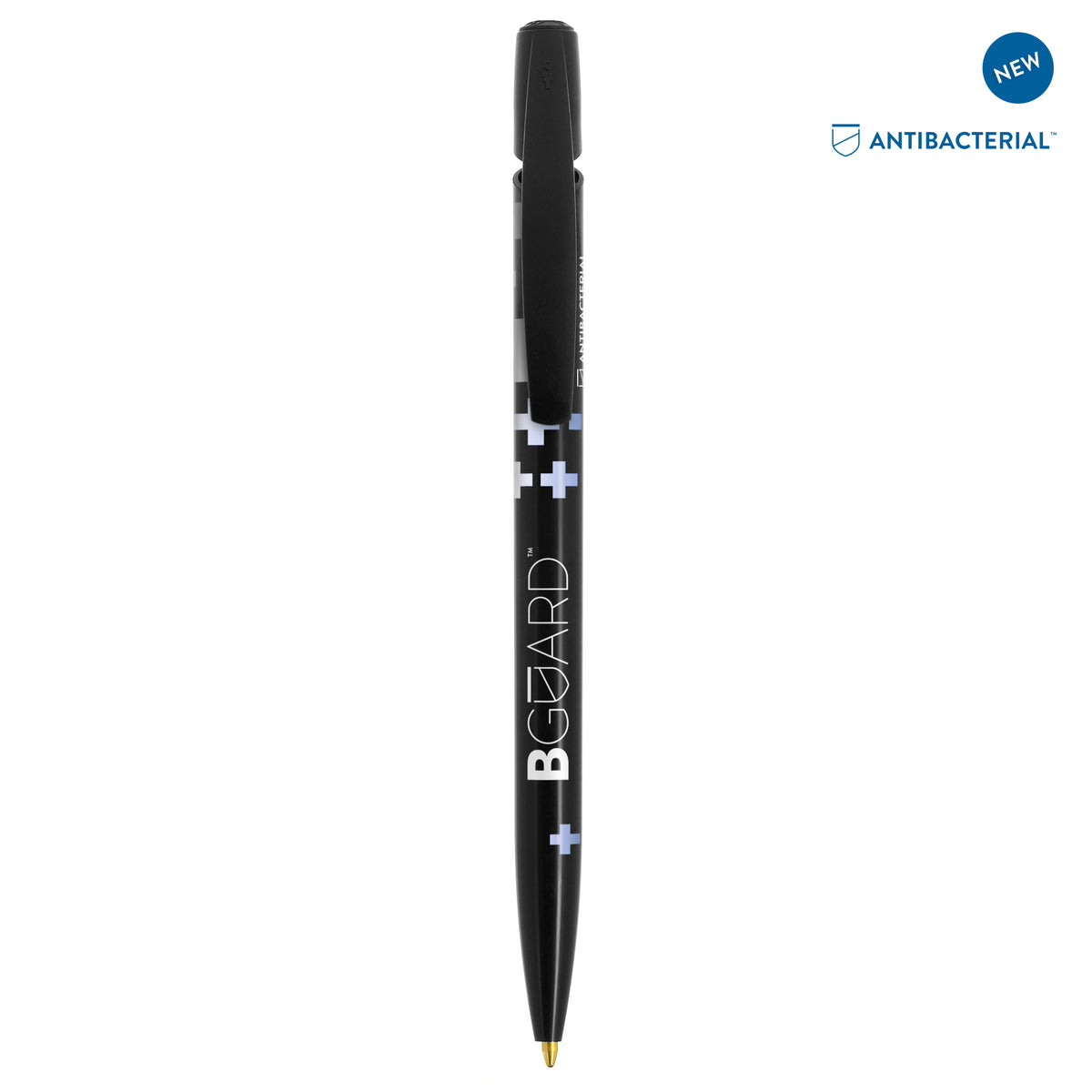 BIC® Media Clic BGUARD™ Antibacterial bille Logo Antibacterial