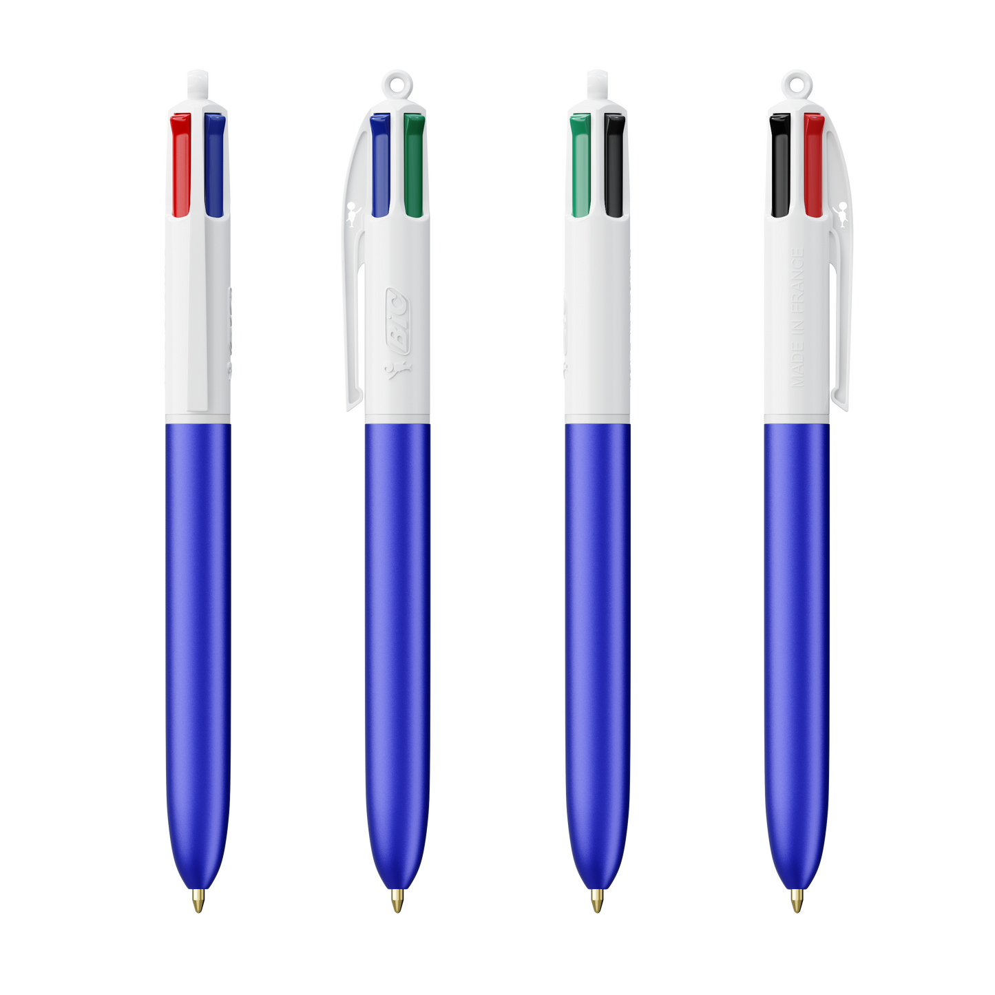 Glacé bleu - blanc