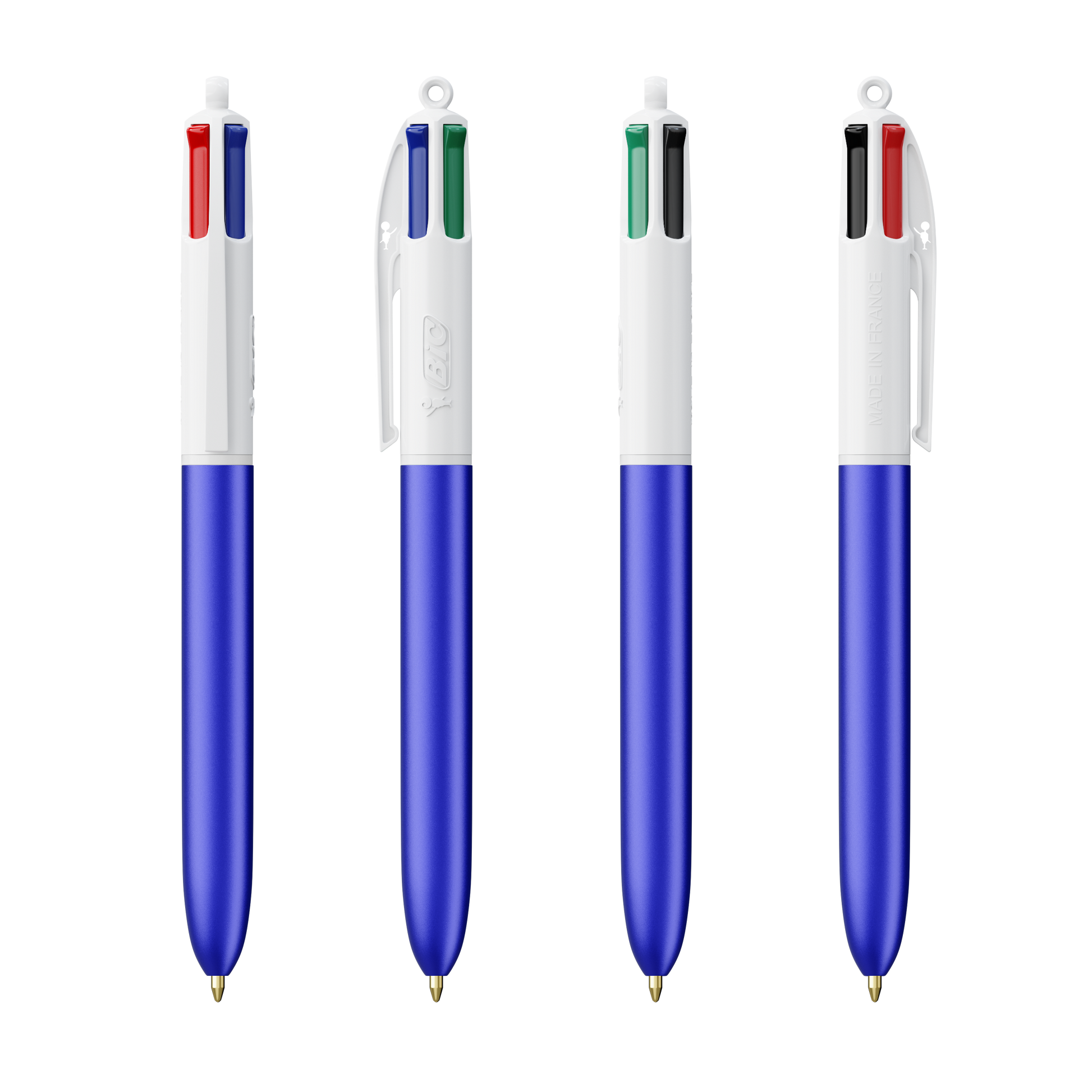 Glacé bleu - blanc