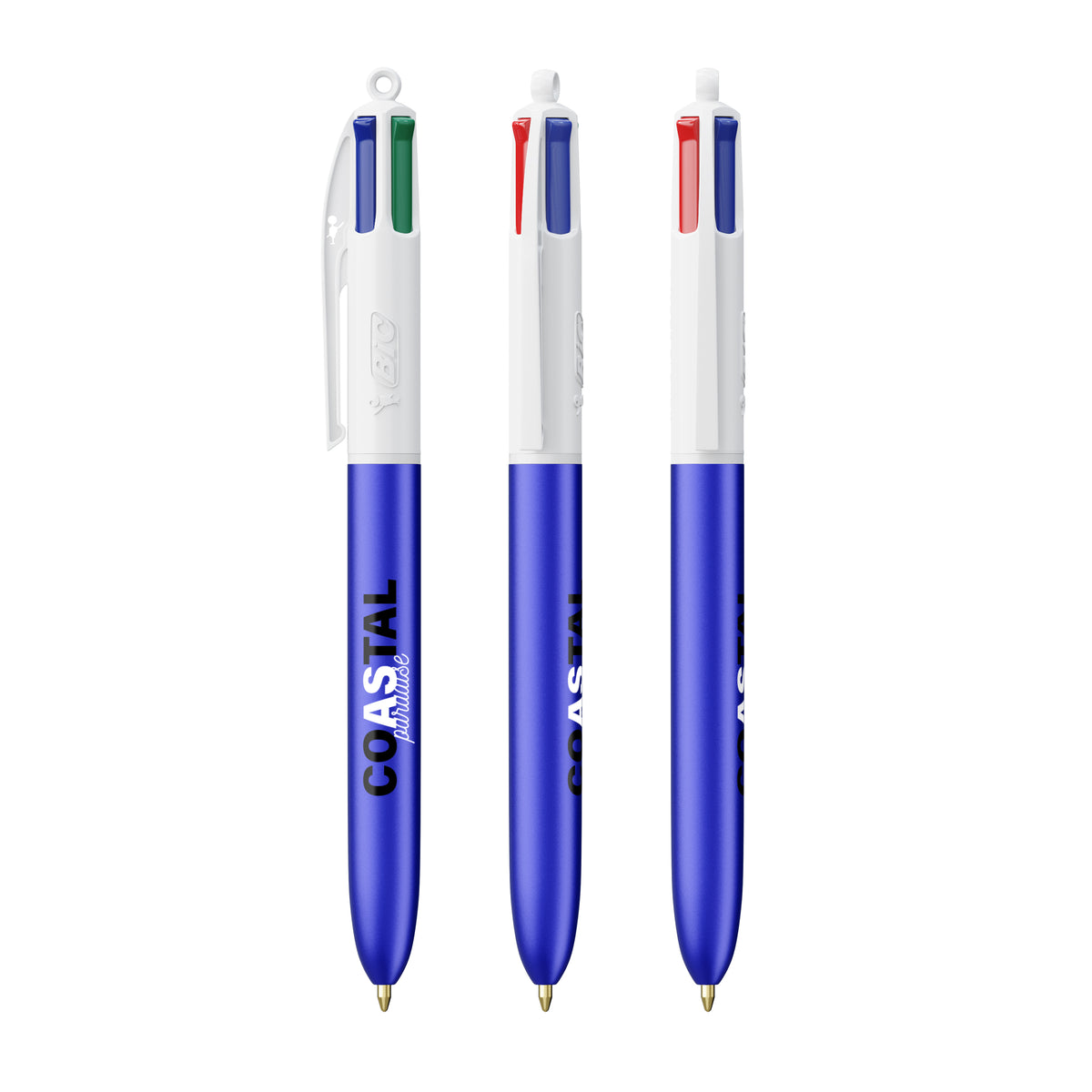 Glacé bleu - blanc