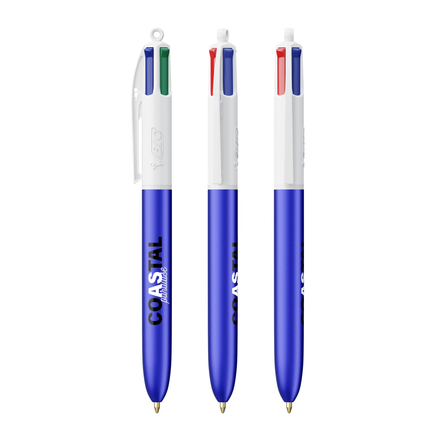 Glacé bleu - blanc