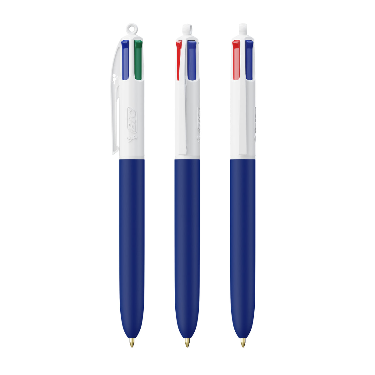 Blanc - bleu marine doux
