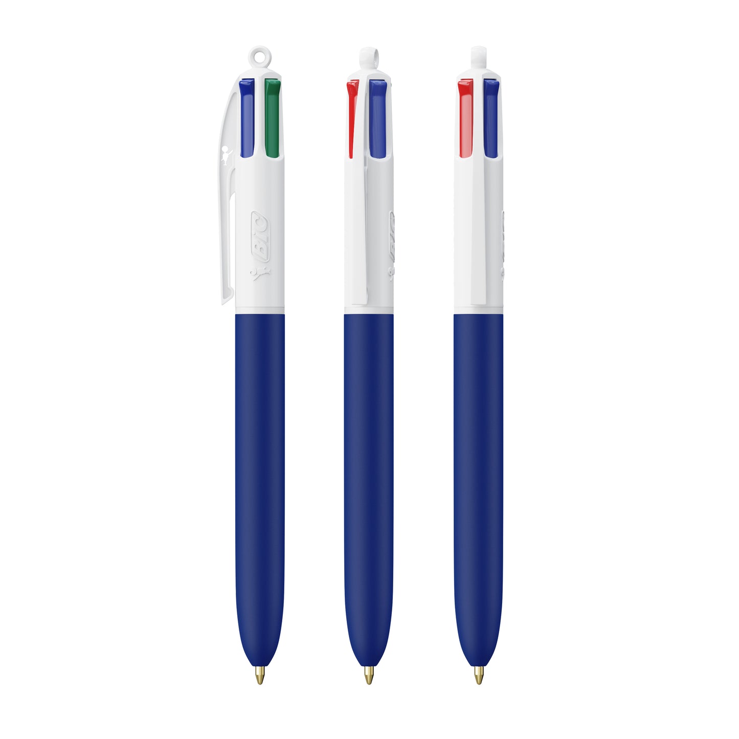 Blanc - bleu marine doux