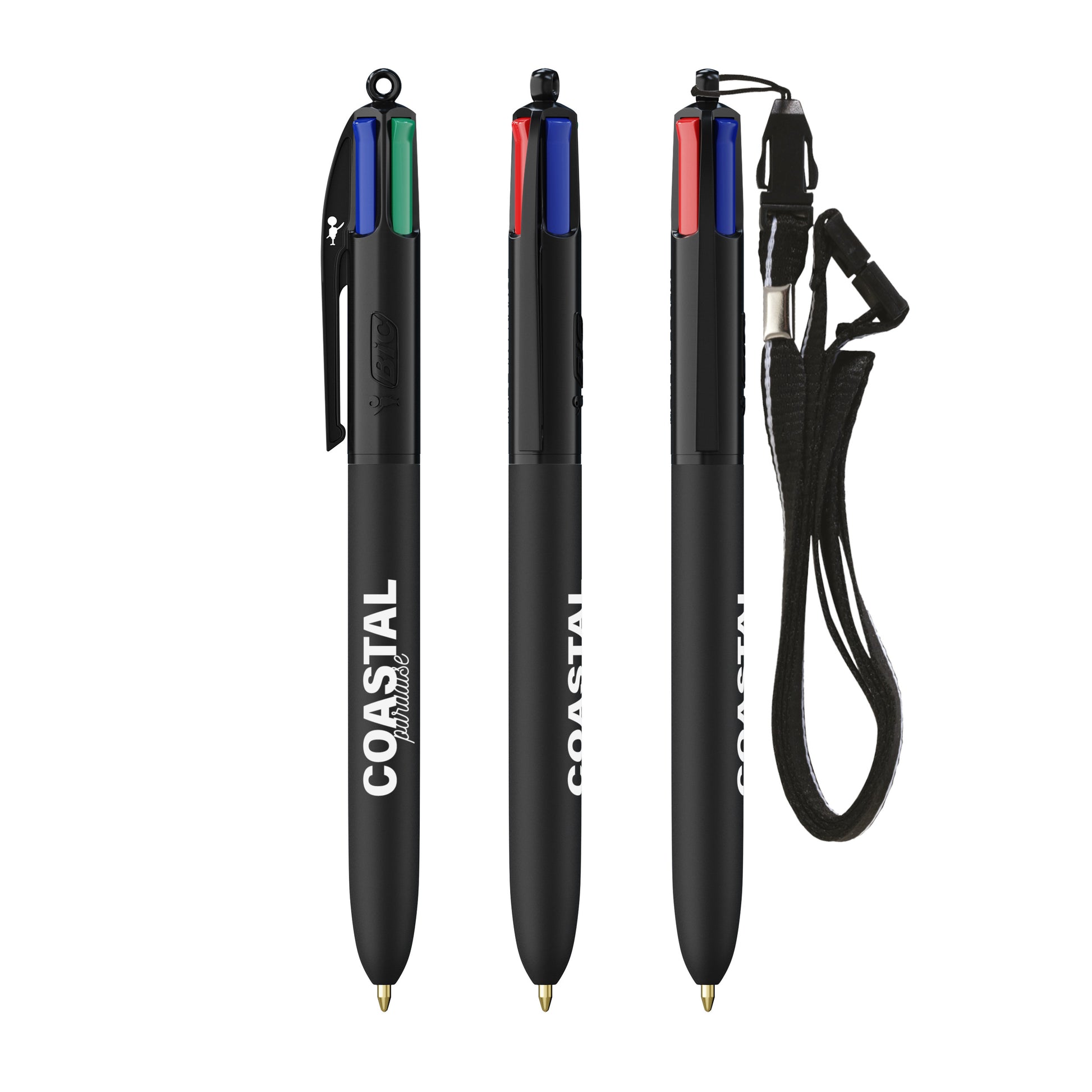 BIC® 4 Couleurs Soft with Lanyard