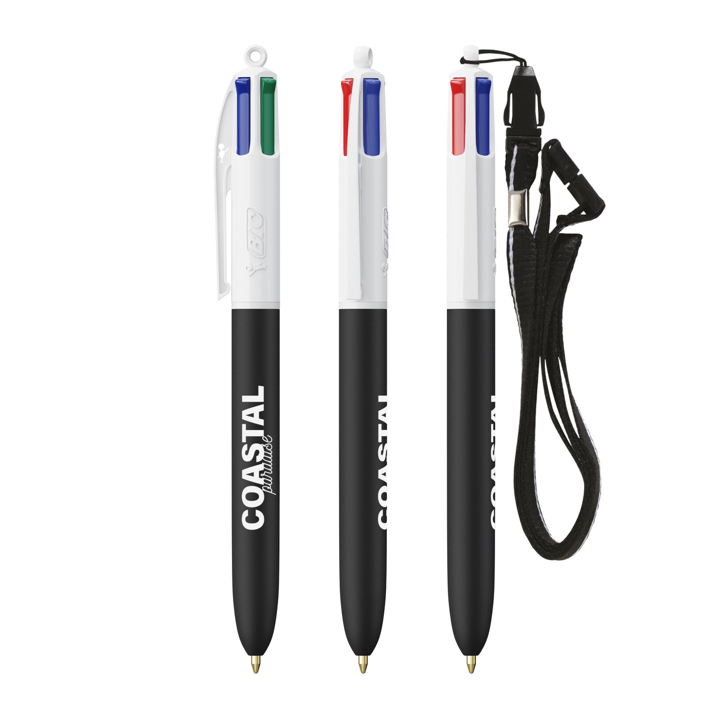 BIC® 4 Couleurs Soft with Lanyard
