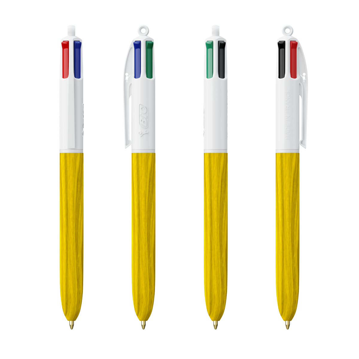 Blanc - bois jaune